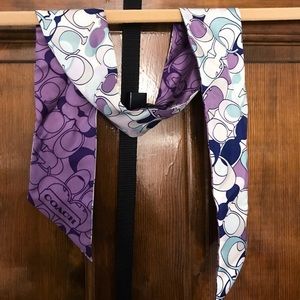 Coach Hair/Purse Scarf